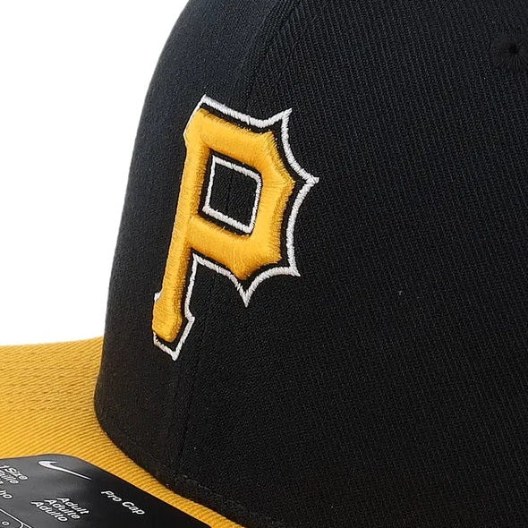 Cap Nike MLB Struc Square PIT PIRATES Black
