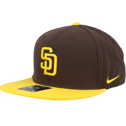 Cap Nike MLB Struc Square SD PADRES Brown