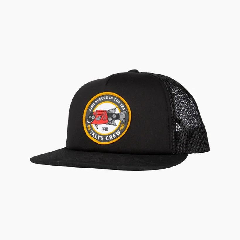 Cap Salty Crew Sheepy Foamy Trucker black