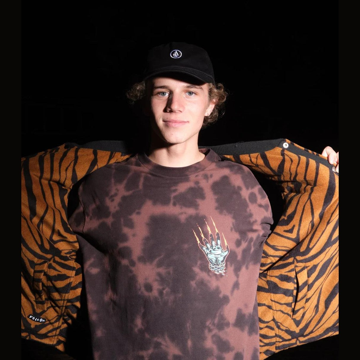 Cap Volcom Quarter Twill black