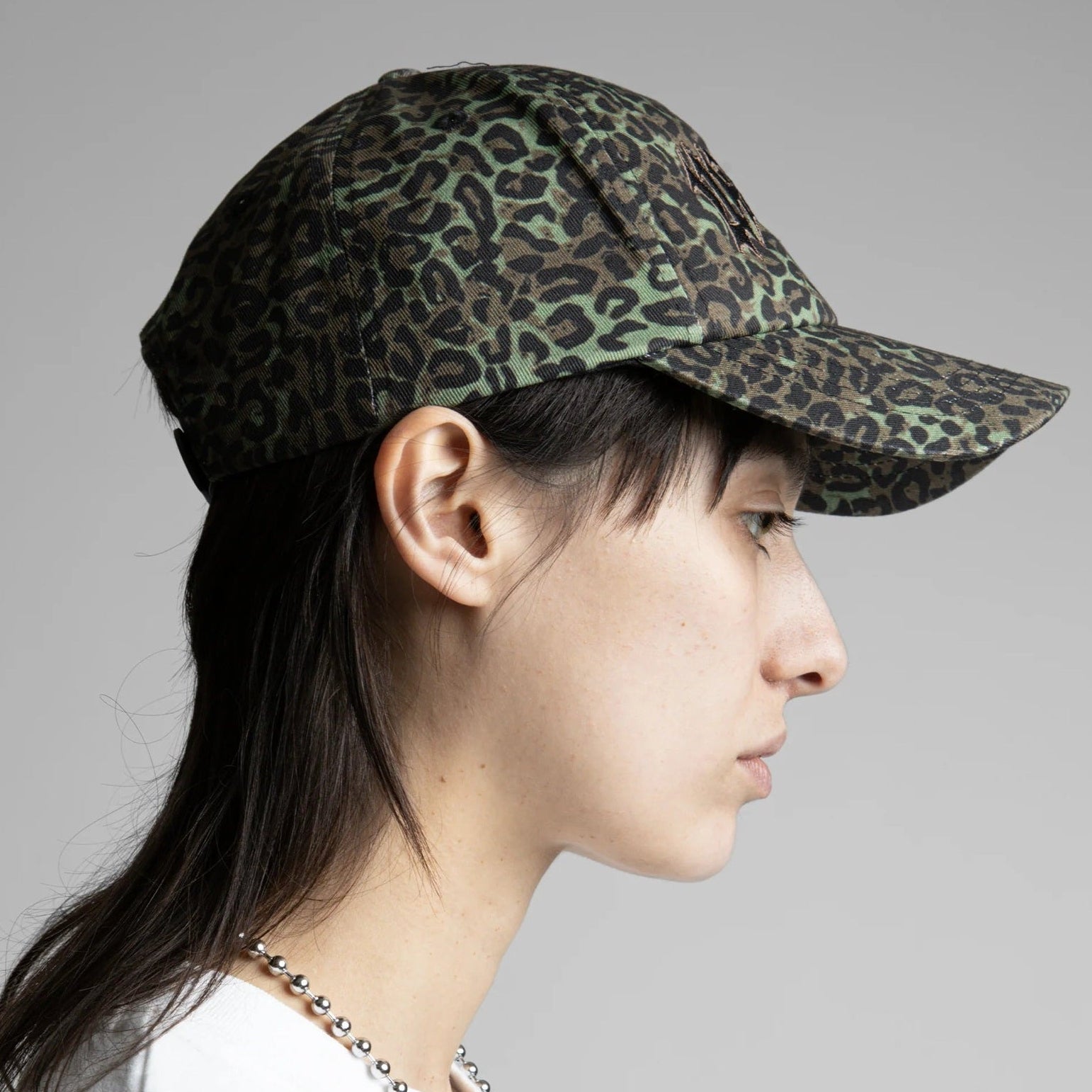 Cap Wasted Paris Cheetah olive