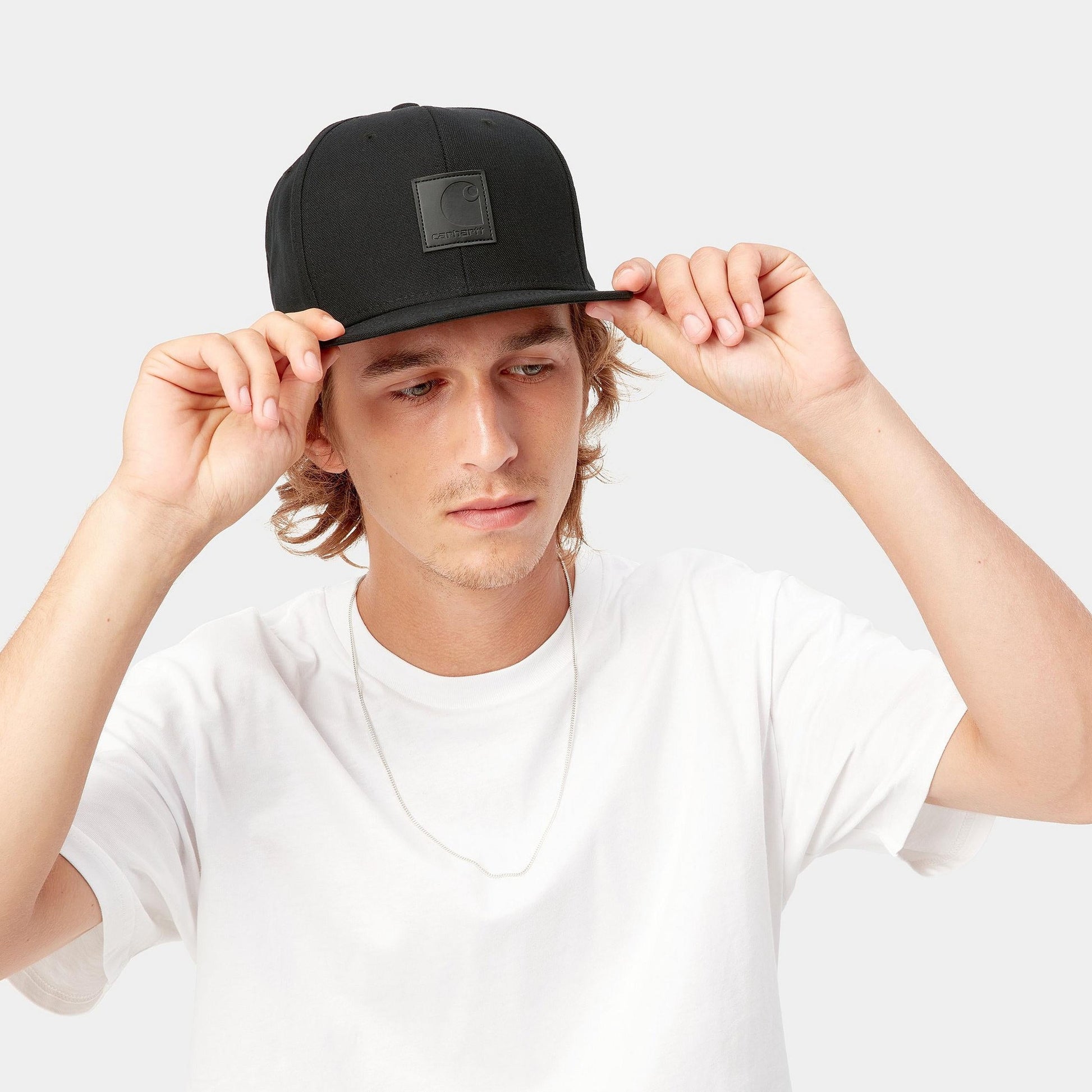 Cappello Carhartt Logo Cap black