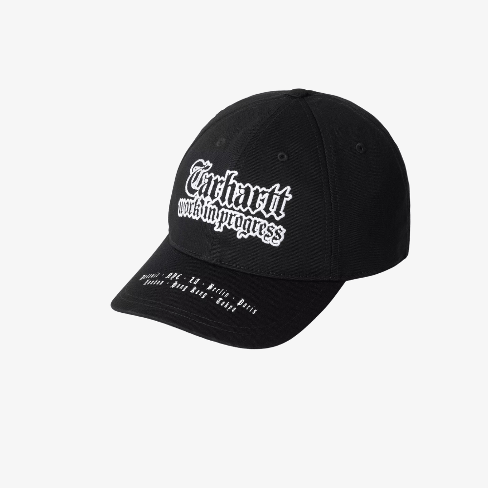 Cappello Carhartt World Tour Cap Black