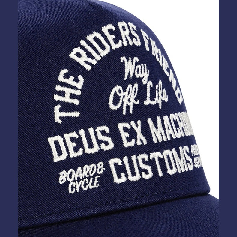 Cappello Deus EX Machina Shook Ones trucker Blue