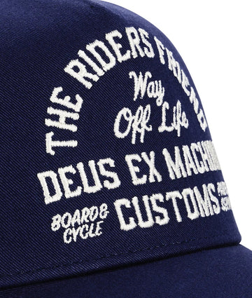 Cappello Deus EX Machina Shook Ones trucker Blue