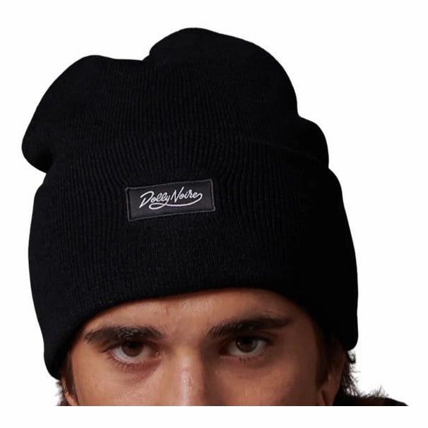 Cappello Dolly Noire Label Beanie Blk