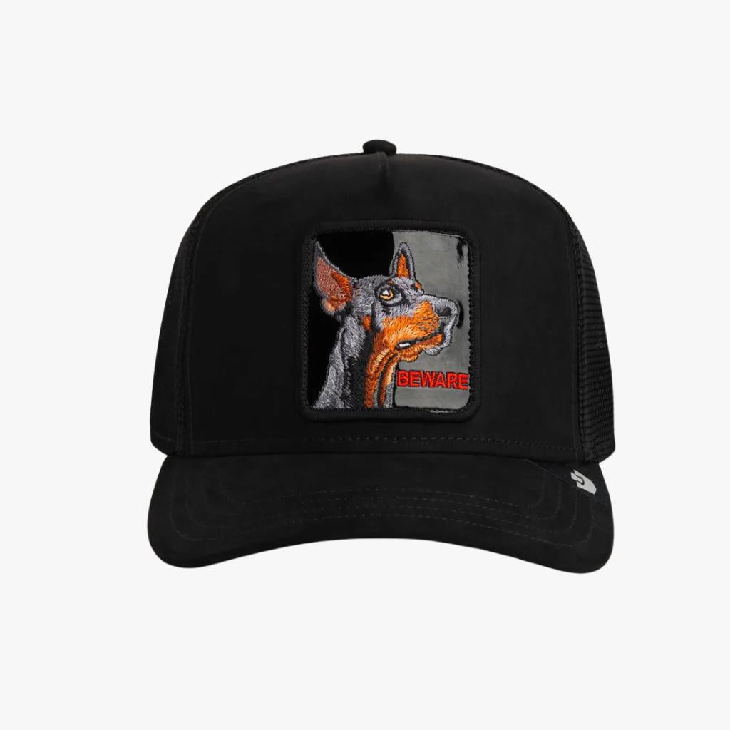 Cappello Goorin Bros Beware Doberman Total Black