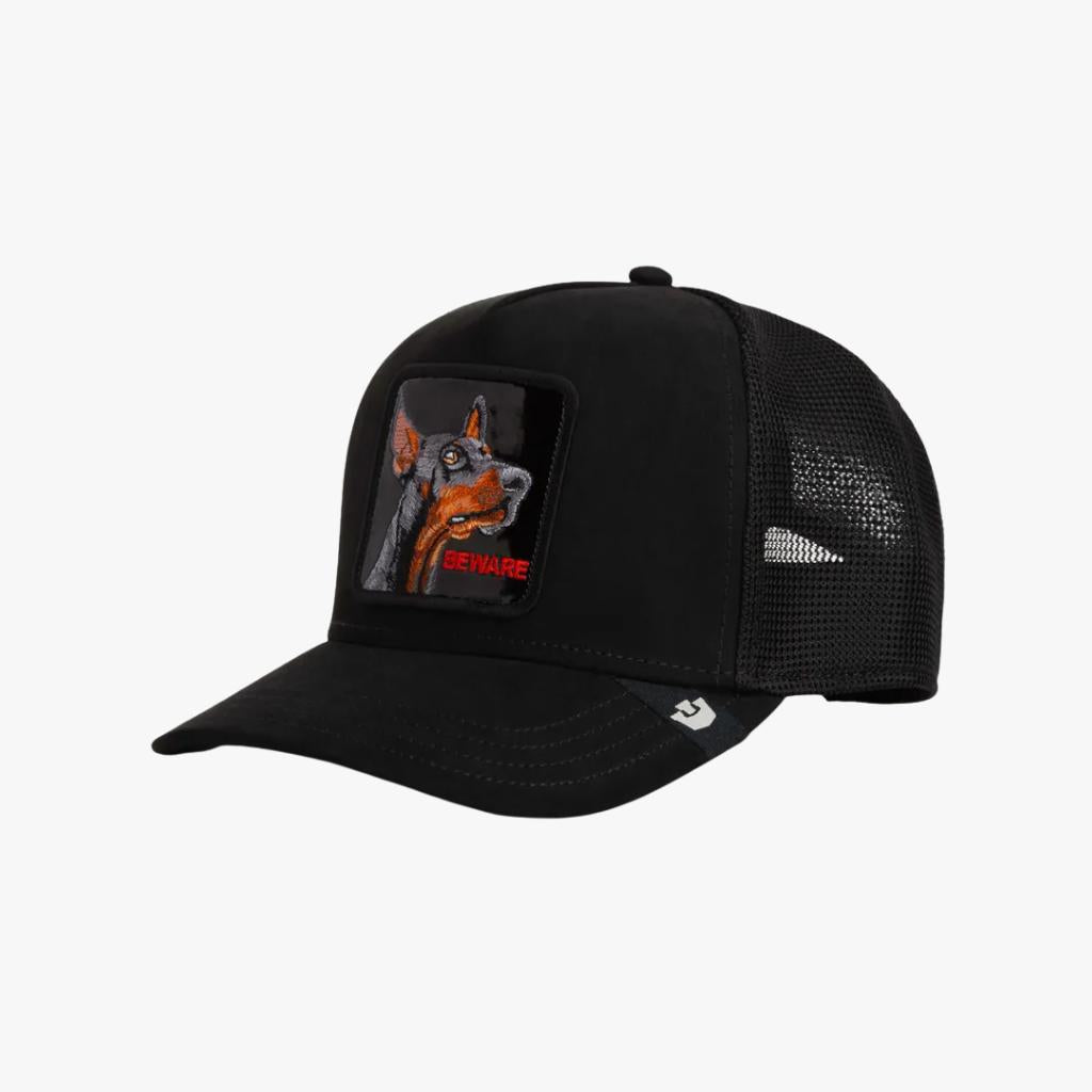 Cappello Goorin Bros Beware Doberman Total Black