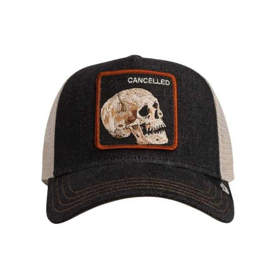 Cappello Goorin Bros Denim Skull Denim