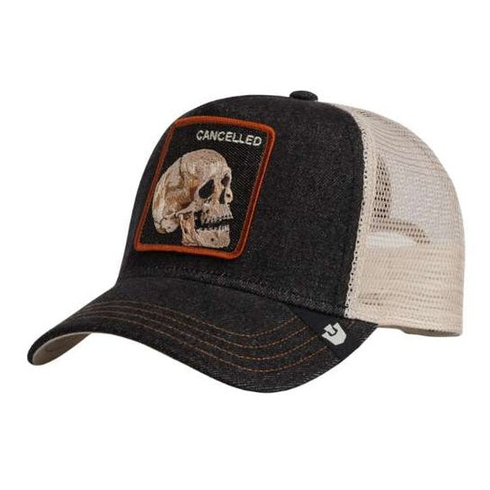 Cappello Goorin Bros Denim Skull Denim