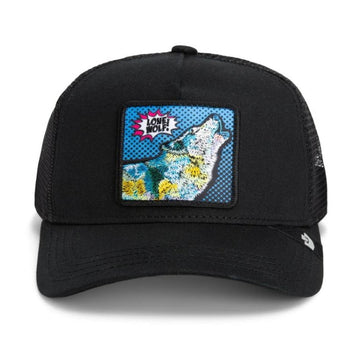 Cappello Goorin Bros PopArt Lone Wolf r Black