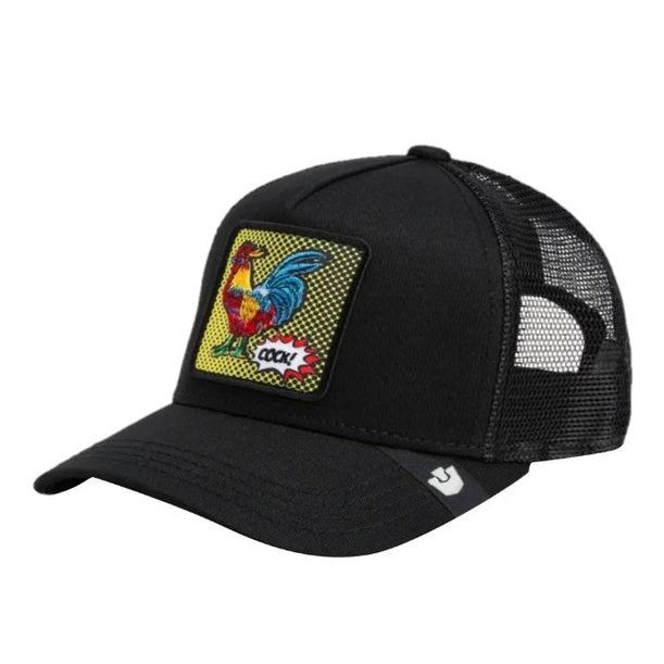 Cappello Goorin Bros PopArt Rooster Black