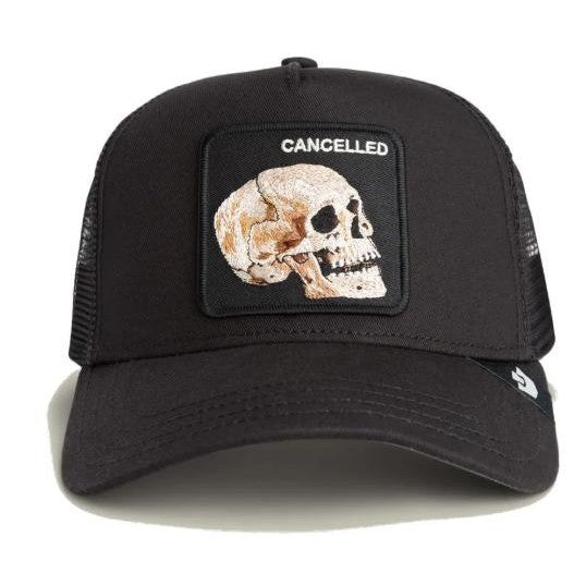 Cappello Goorin Bros The Cancelled Skull Black