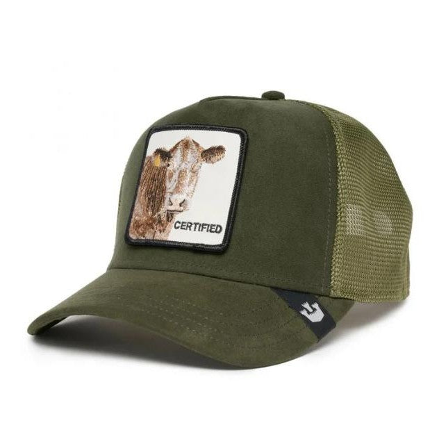 Cappello Goorin Bros The Suede Cow Green