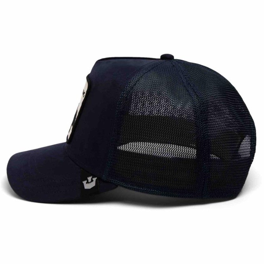 Cappello Goorin Bros The Suede Mustang Navy