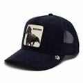 Cappello Goorin Bros The Suede Mustang Navy