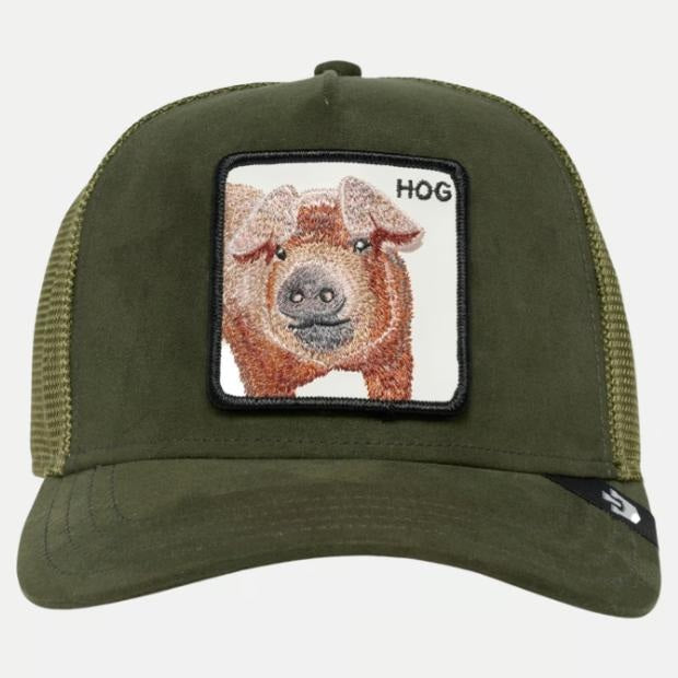 Cappello Goorin Bros The suede Pig Green