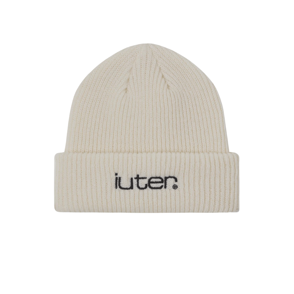 Cappello Iuter Grid Beanie white