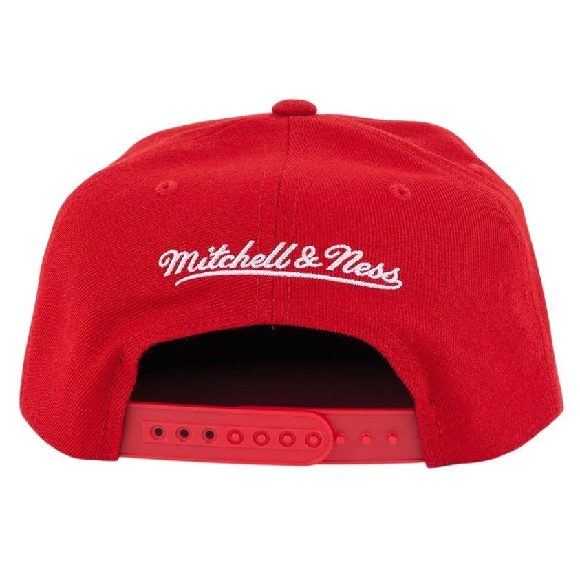 Cappello Mitchell & Ness Ground 2.0 CHI BUL Red