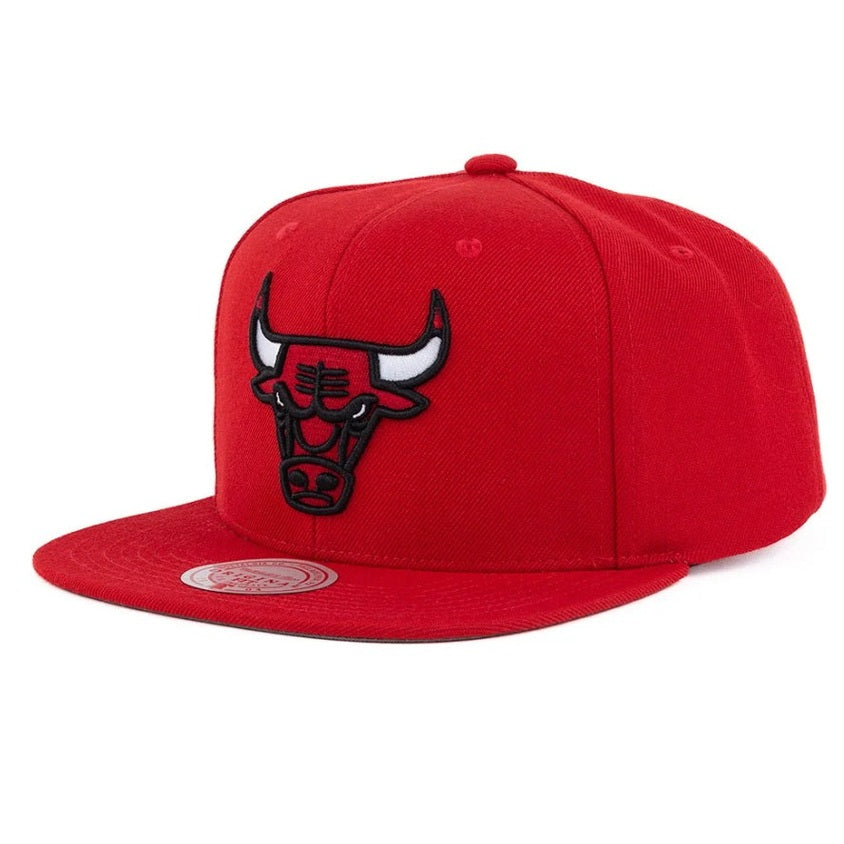 Cappello Mitchell & Ness Ground 2.0 CHI BUL Red