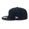 Cappello New Era 5950 Side Script ATLBRA