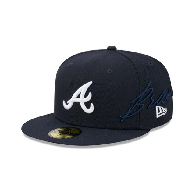 Cappello New Era 5950 Side Script ATLBRA