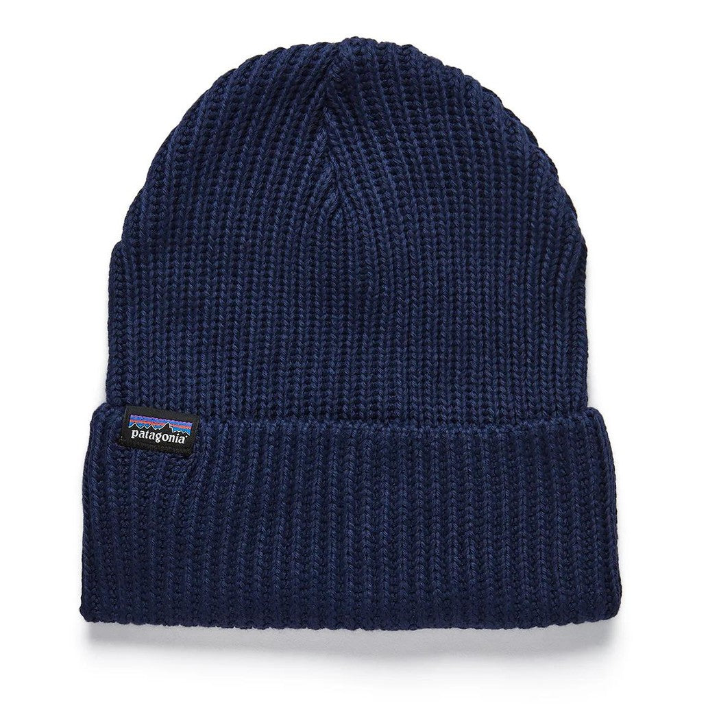 Cappello Patagonia Fisherman's Rolled Beanie navy blue