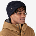 Cappello Patagonia Fisherman's Rolled Beanie navy blue