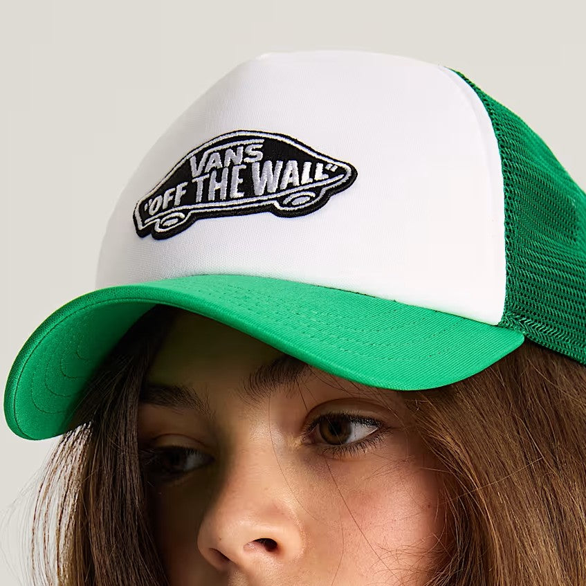 Cappello Vans Classic Patch White Green
