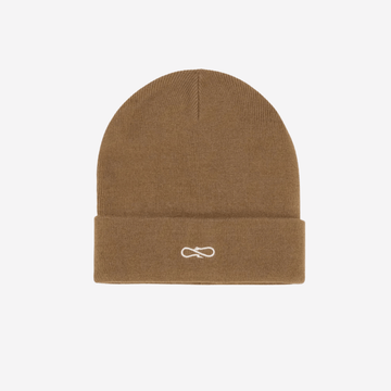 Cappello beanie Propaganda Logo brown