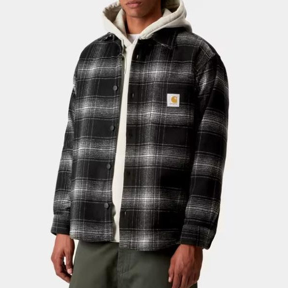 Carhartt Camicia Brennan Blk Wax