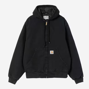 Carhartt Giacca OG Active Jkt Blk Stone Wash
