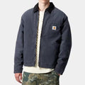 Carhartt Giacca OG Detroit Jkt Dk Navy Blk stone Wash