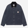 Carhartt Giacca OG Detroit Jkt Dk Navy Blk stone Wash