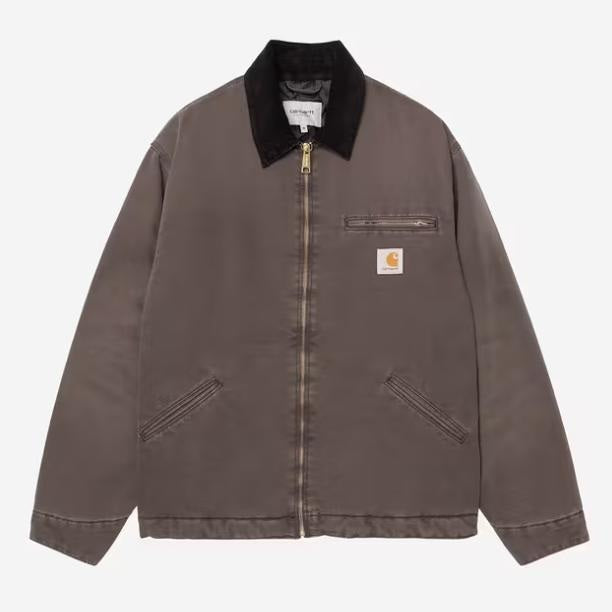 Carhartt Giacca OG Detroit Jkt Tobacco Blk stone Wash