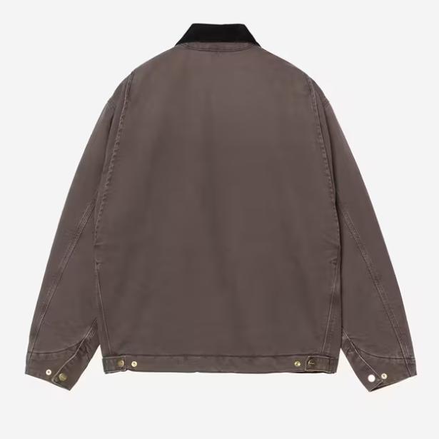 Carhartt Giacca OG Detroit Jkt Tobacco Blk stone Wash