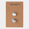 Carhartt Pins Set silver