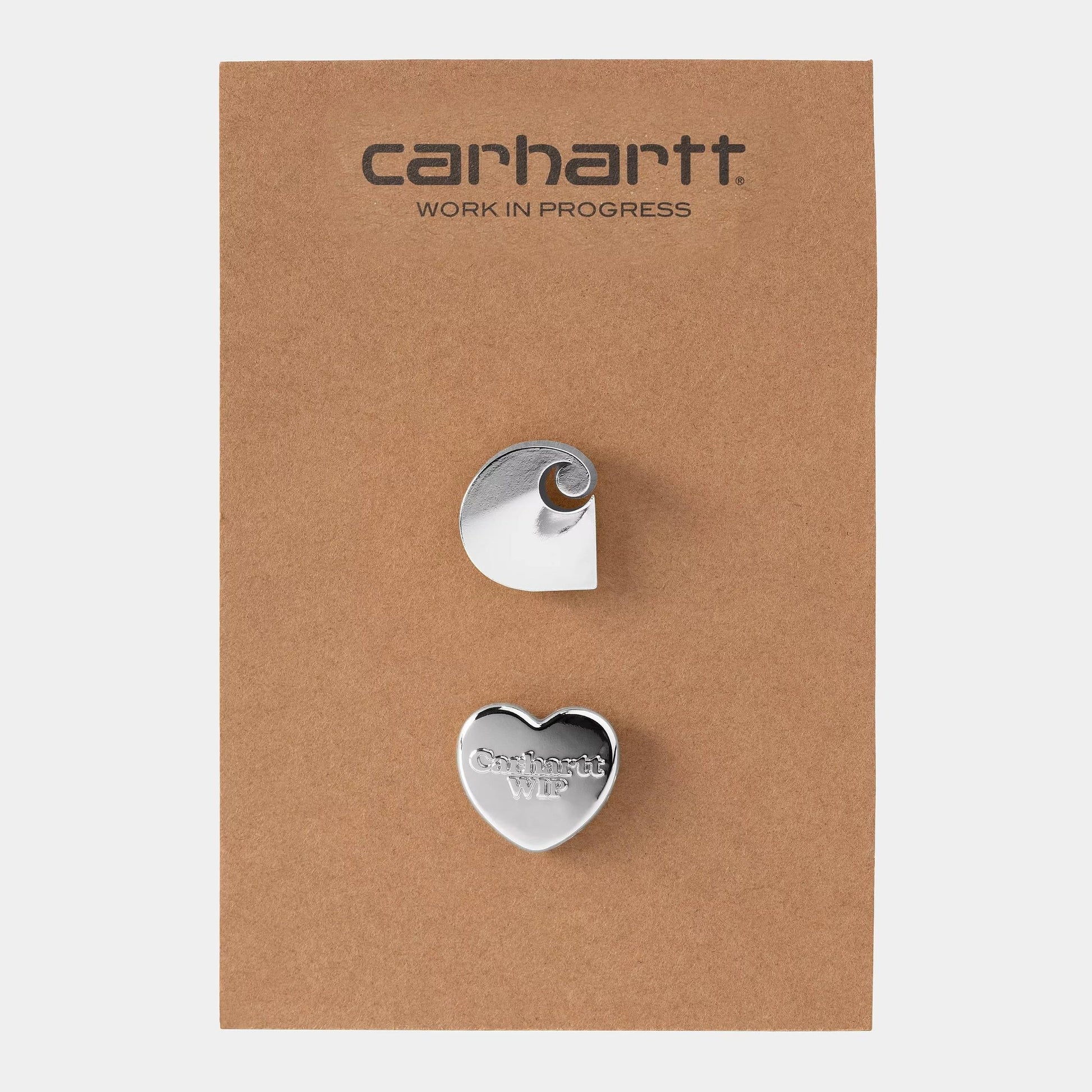 Carhartt Pins Set silver