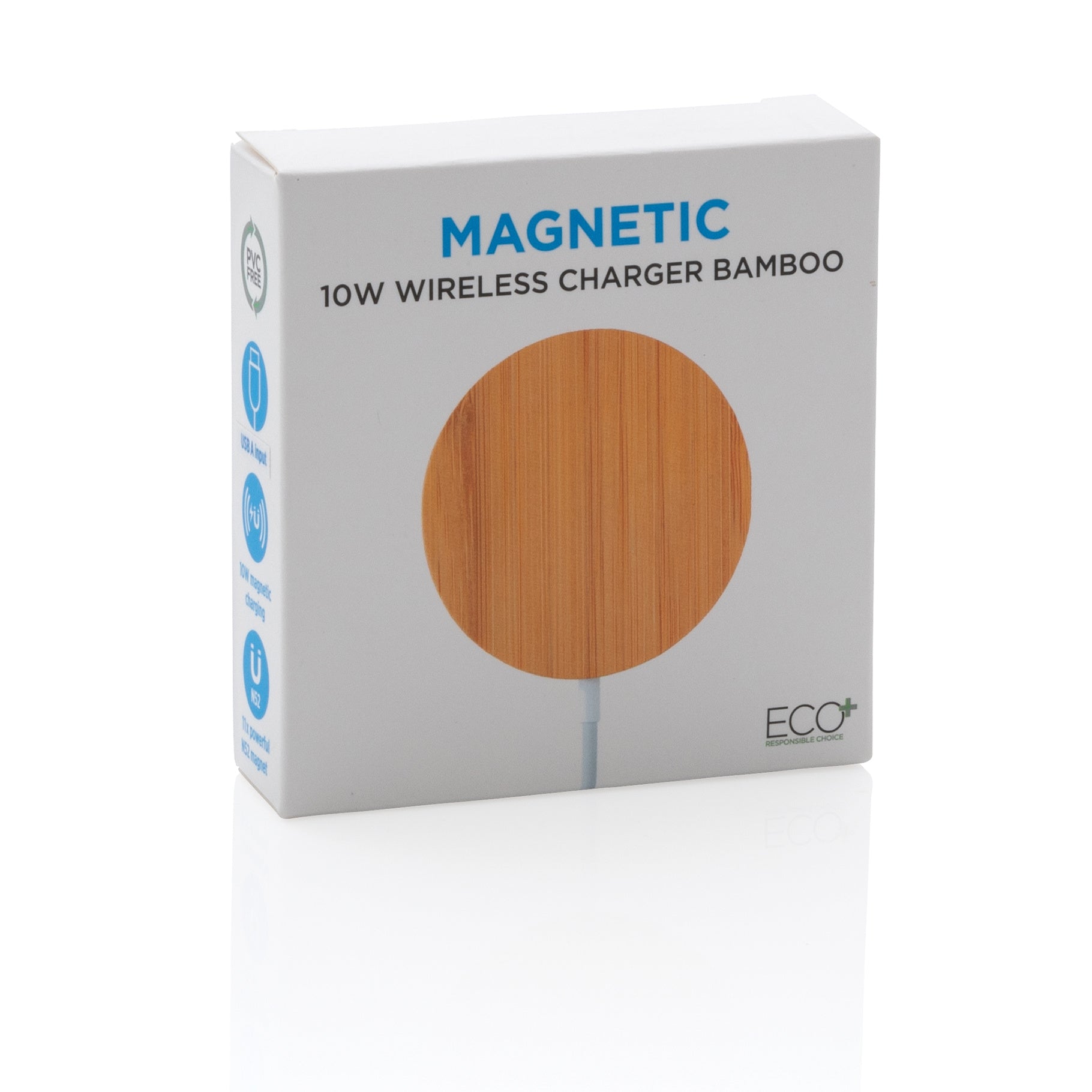 Caricatore Wireless XD Connects Magnetico 10W Bambù Brown