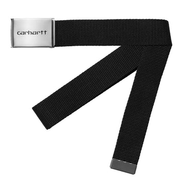 Cintura Carhartt clip belt chrome black