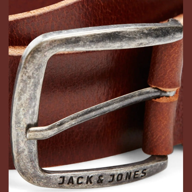 Cintura Jack & Jones Paul Leather Black