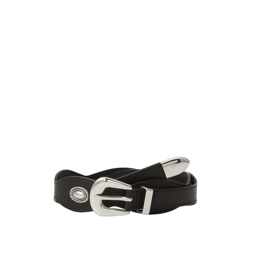 Cintura Only Casey silver black