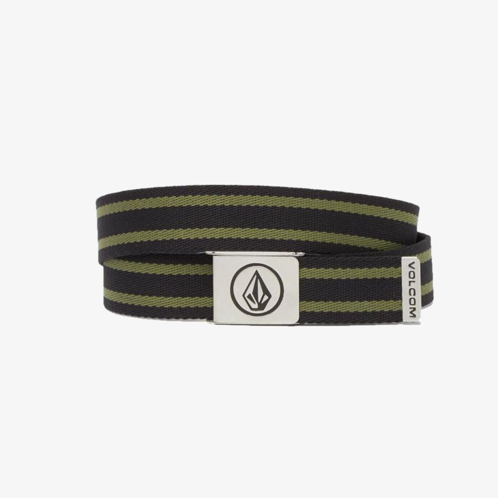 Cintura Volcom Circle Web expedition green