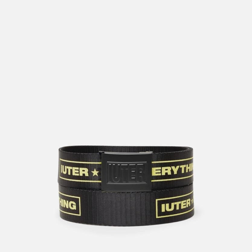 Cintura belt Iuter Everything yellow black