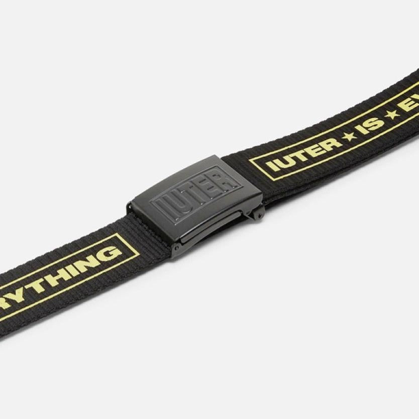 Cintura belt Iuter Everything yellow black