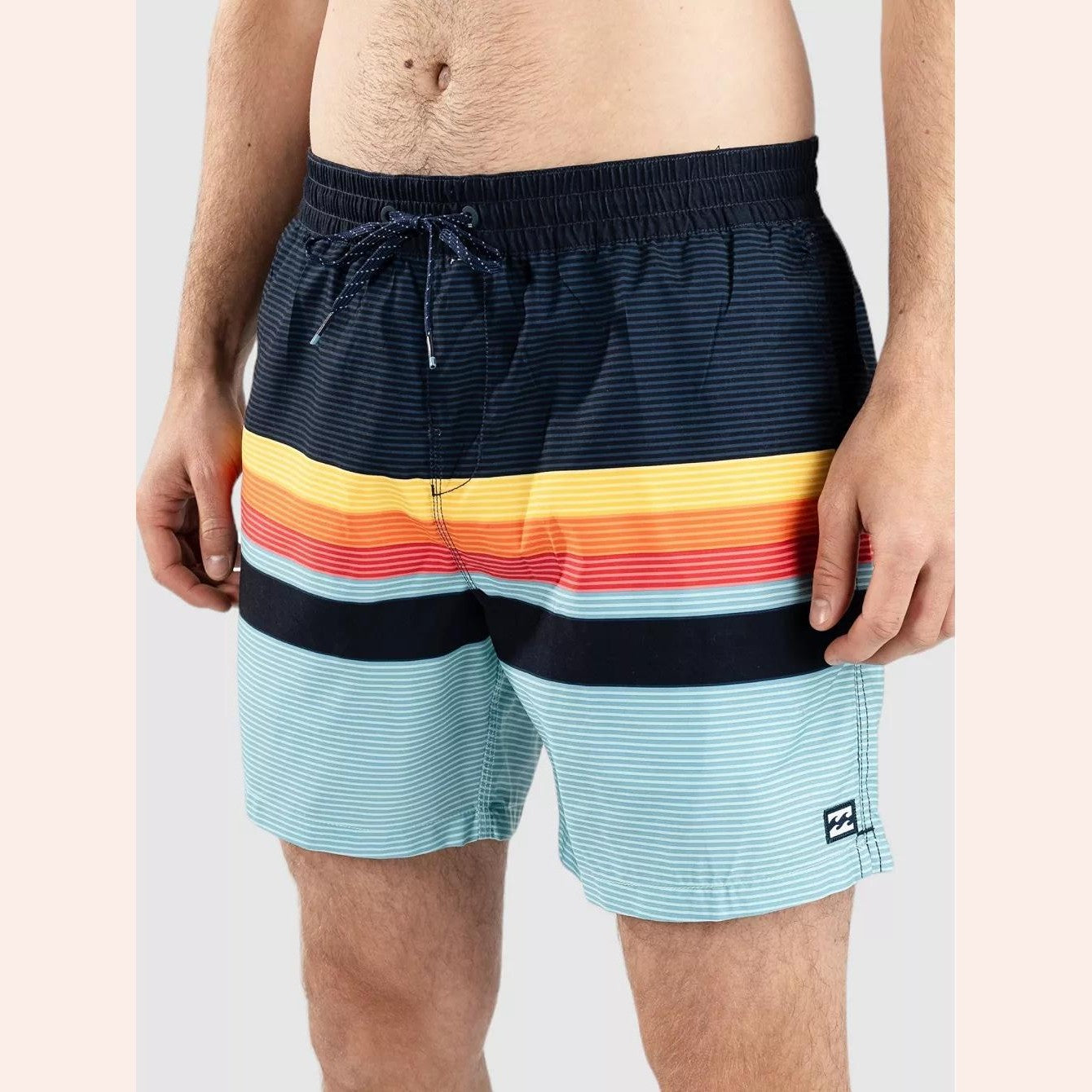 Costume Billabong All Day Stripes blu