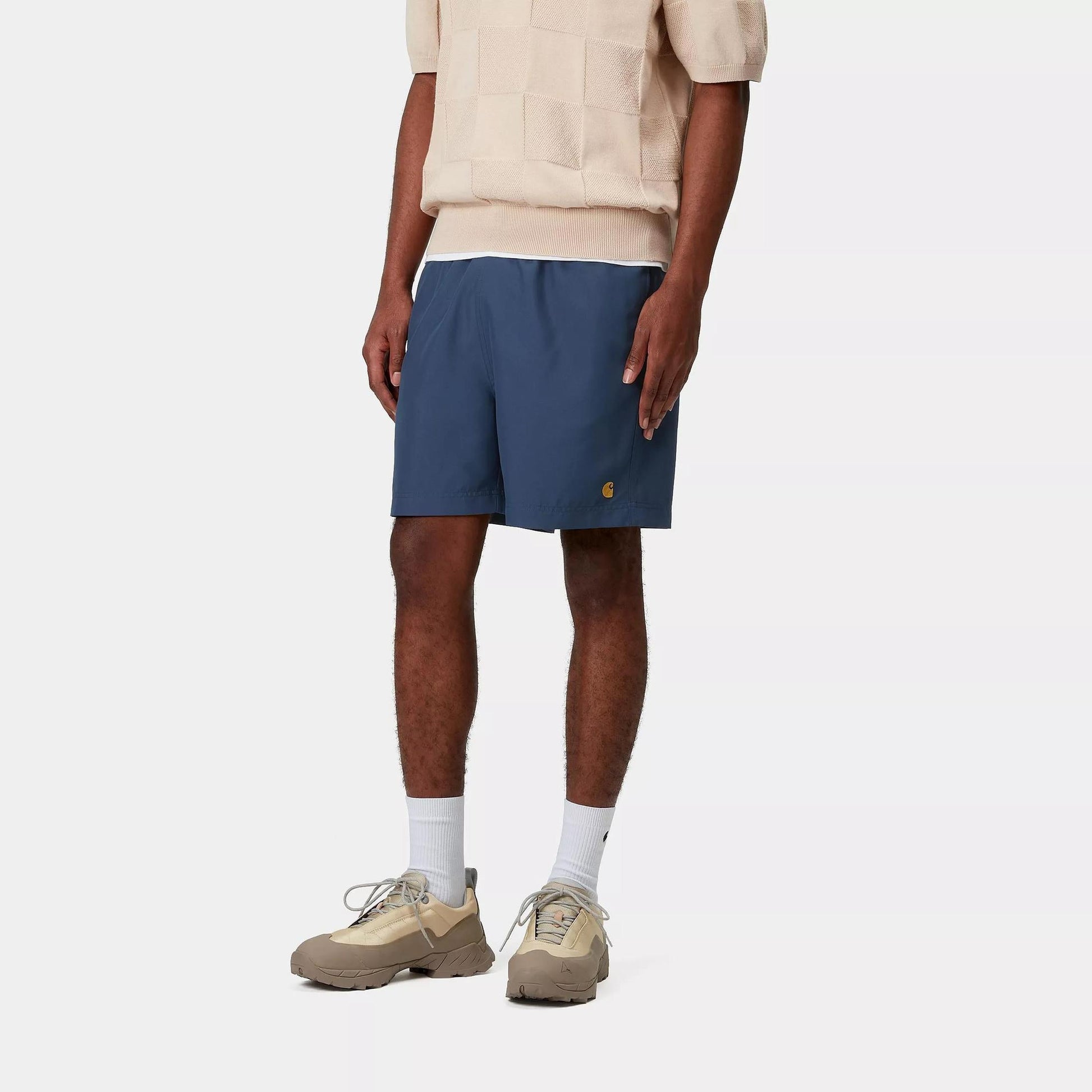 Costume Carhartt Chase Swim Trunks dusky blue gold