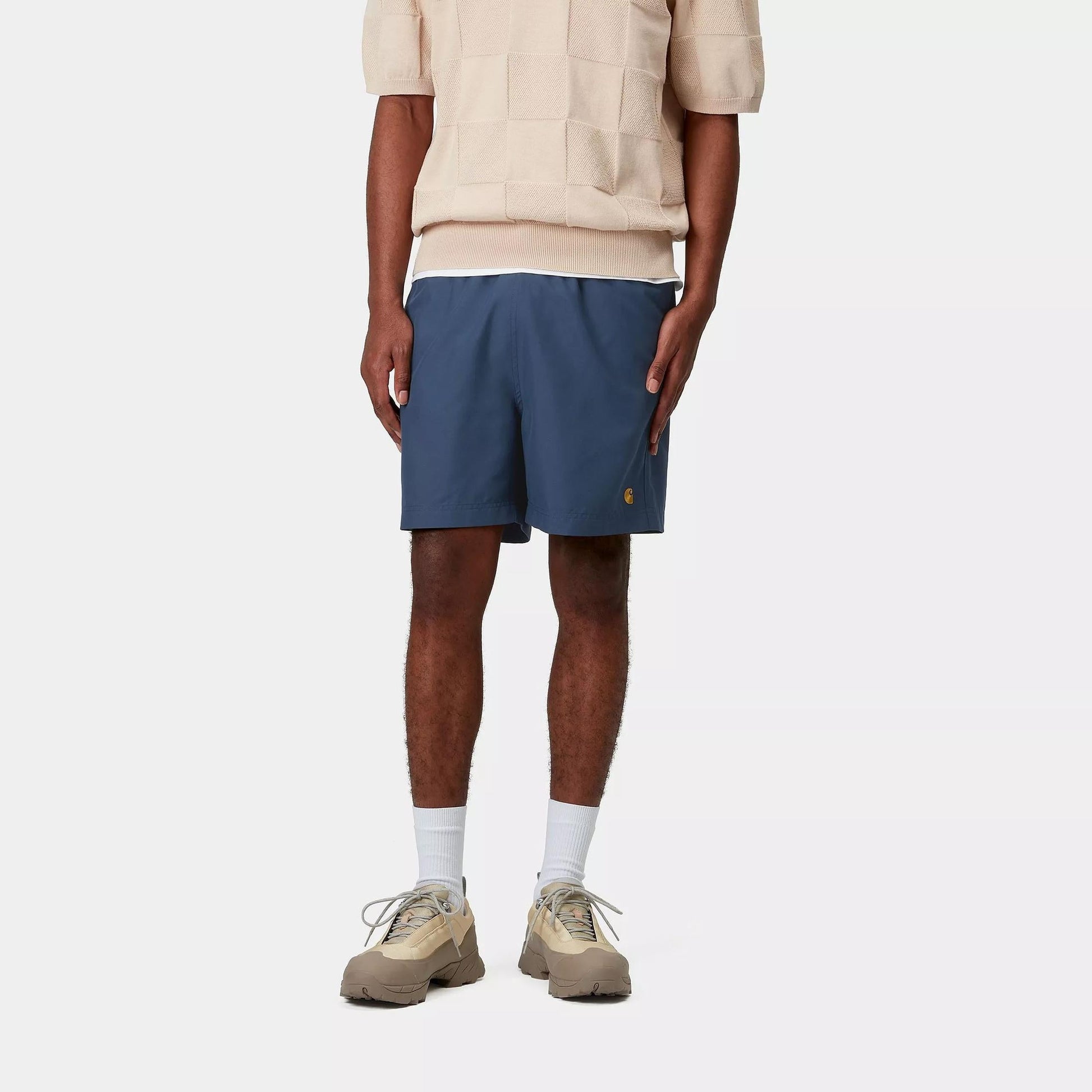 Costume Carhartt Chase Swim Trunks dusky blue gold