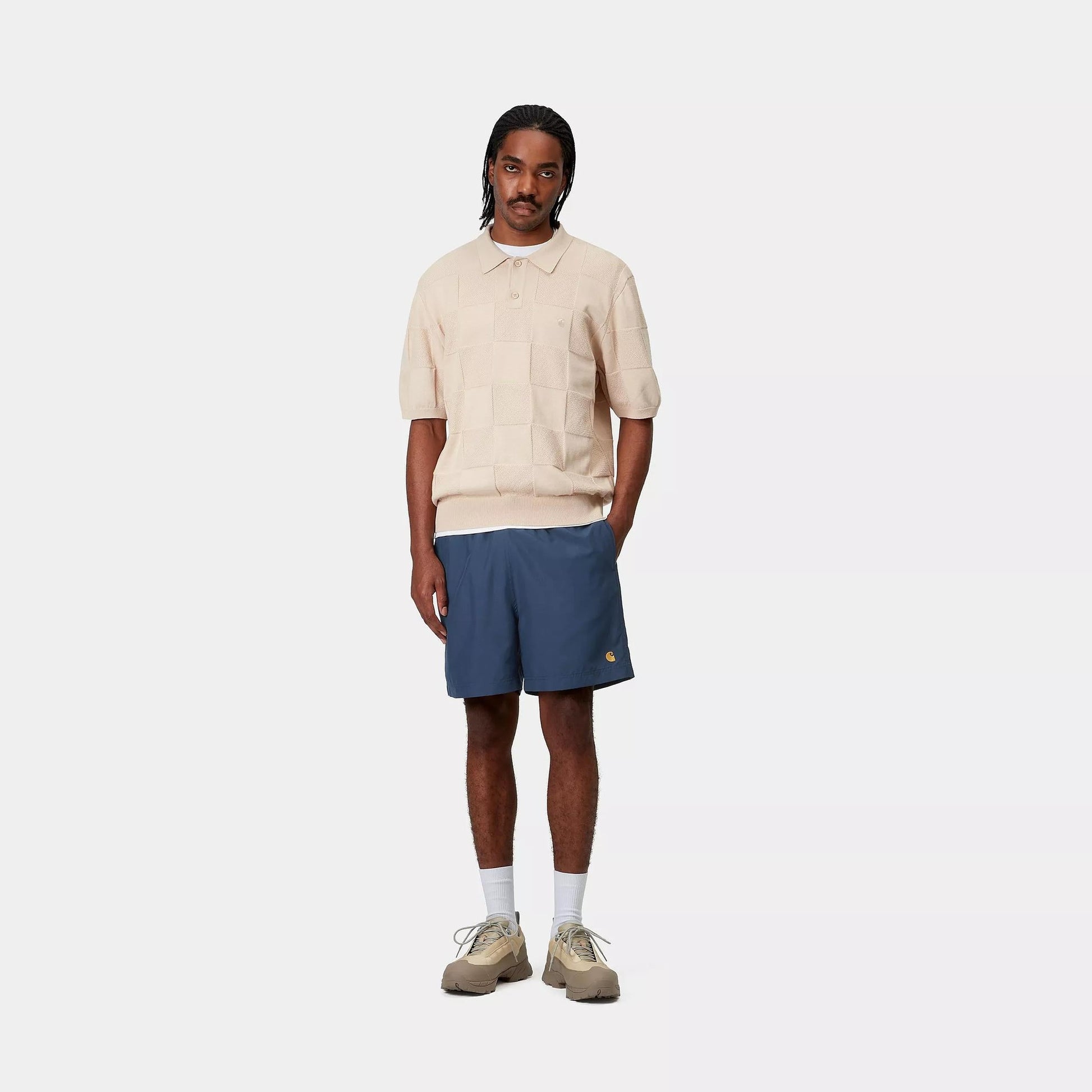 Costume Carhartt Chase Swim Trunks dusky blue gold