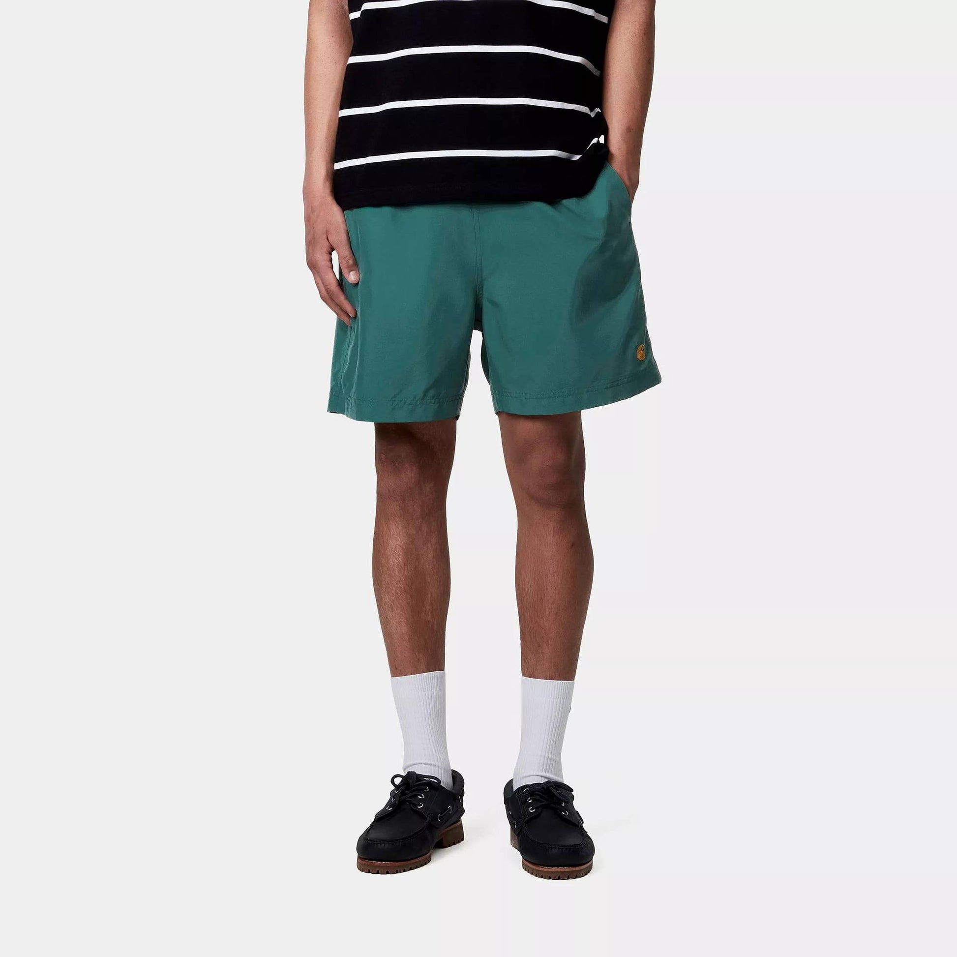 Costume Carhartt Chase Swim Trunks rainforest gold